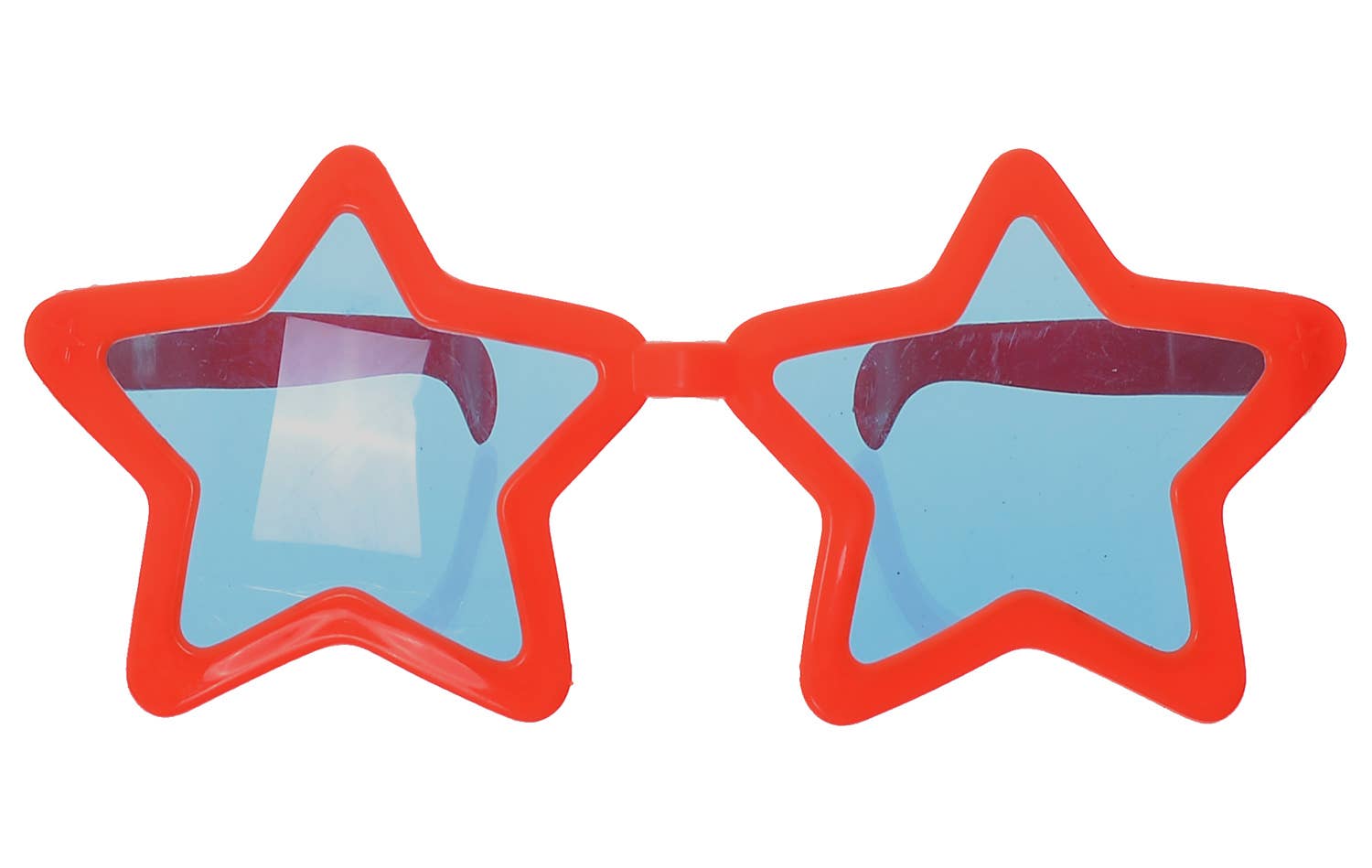 Novelty Red Star Sunglasses Costume Accessory - close image