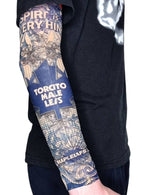 Image of Toronto Maple Leafs Team Tattoo Sleeve Costume Accessory - Main Image