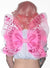 Loly Pink Glitter Butterfly Wings Costume Accessory
