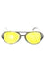 Novelty Silver Framed Aviator Glasses - main image