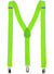 Basic Green Suspenders with Adjusters