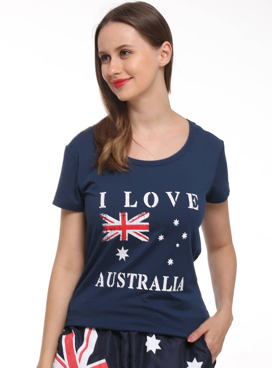 Image of Womens I Love Australia T-Shirt