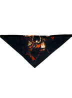 Tie On Zombie Skull Face Bandanna