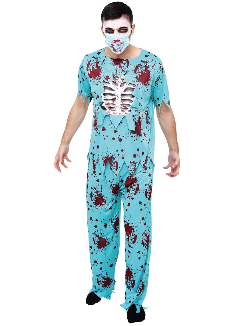 Image of Bloody Doctor Halloween Costume for Men