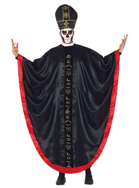 Dark Priest Halloween Costume for Men Main Image Alternative Image