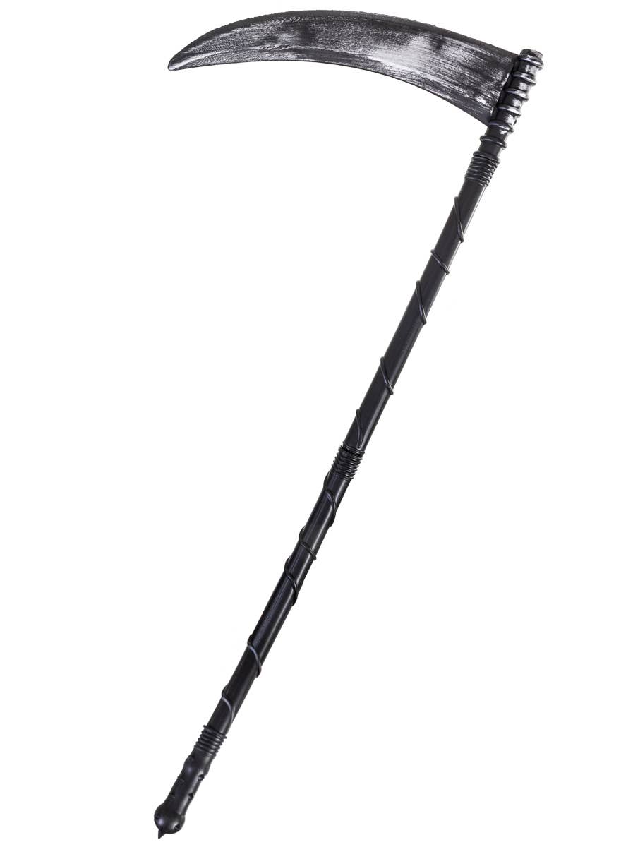 Silver Grim Reaper Scythe Halloween Accessory