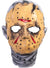 Full Head Jason Voorhees Head and Hockey Mask - Front Image