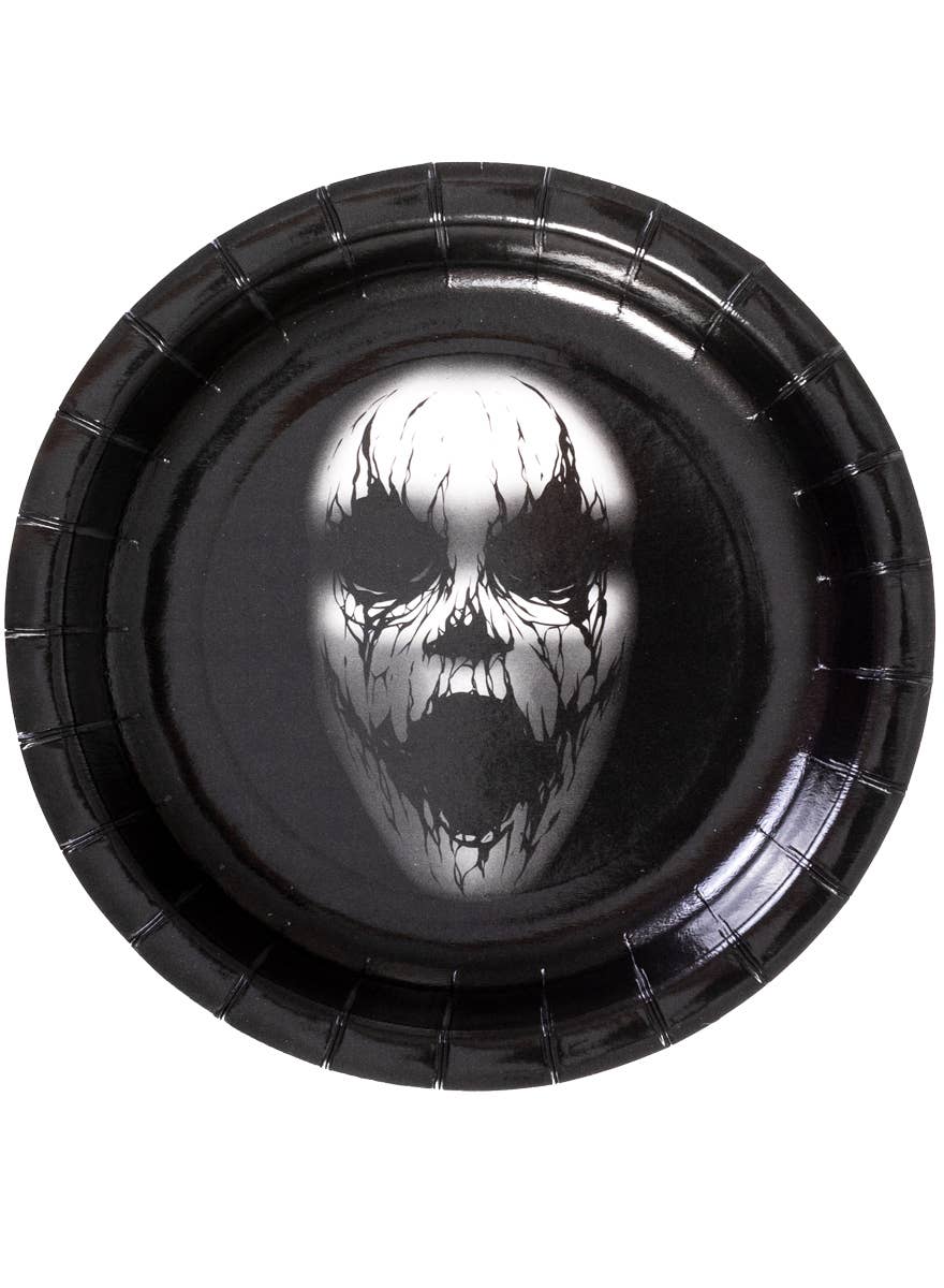 Spooky Halloween Face Party Plates 23cm Diameter