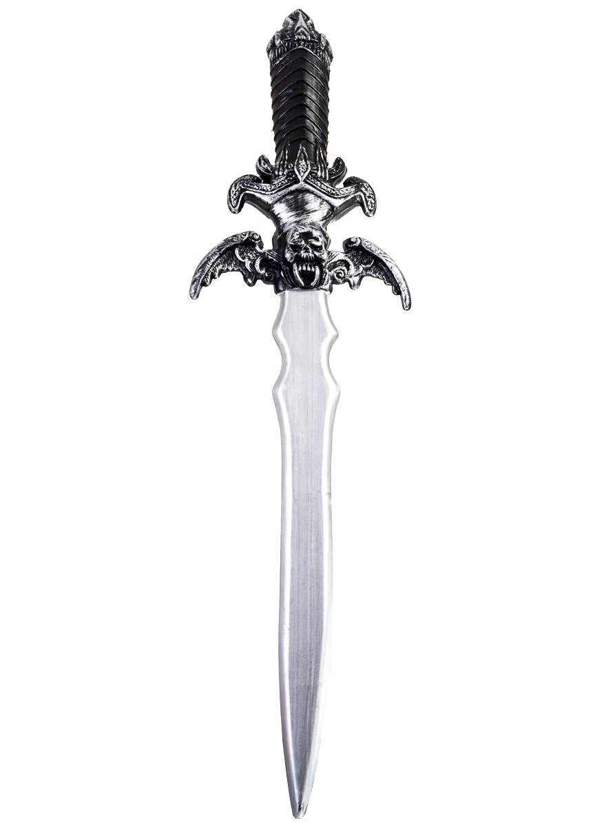 Black and Silver Gargoyle Handle Costume Sword