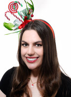 Image of Candy Canes Novelty Christmas Headband - Main Image