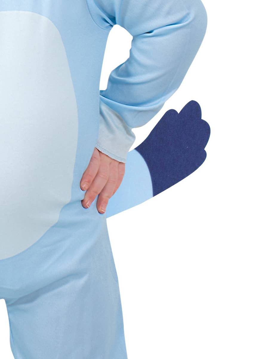 Image of Deluxe Licensed Toddler Kid's Bluey Costume - Close Image