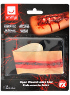 Image of Open Arm Wound Halloween Special Effects Prosthetic - Packaging Image