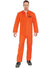 Image of Jailbird Plus Size Men's Orange Prisoner Costume