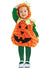 Image of Plush Orange Pumpkin Kids Big Belly Costume