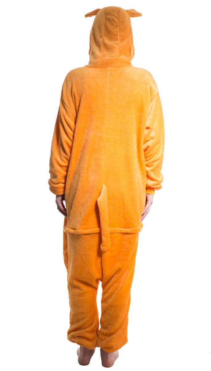 Women's Australia Day Kangaroo Onesie Costume - Back Image