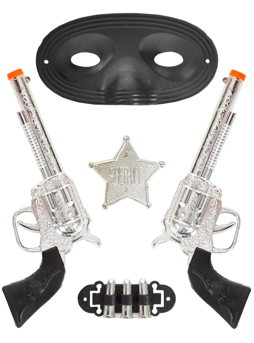 Image of Outlaw Cowboy 5 Piece Costume Weapon Set