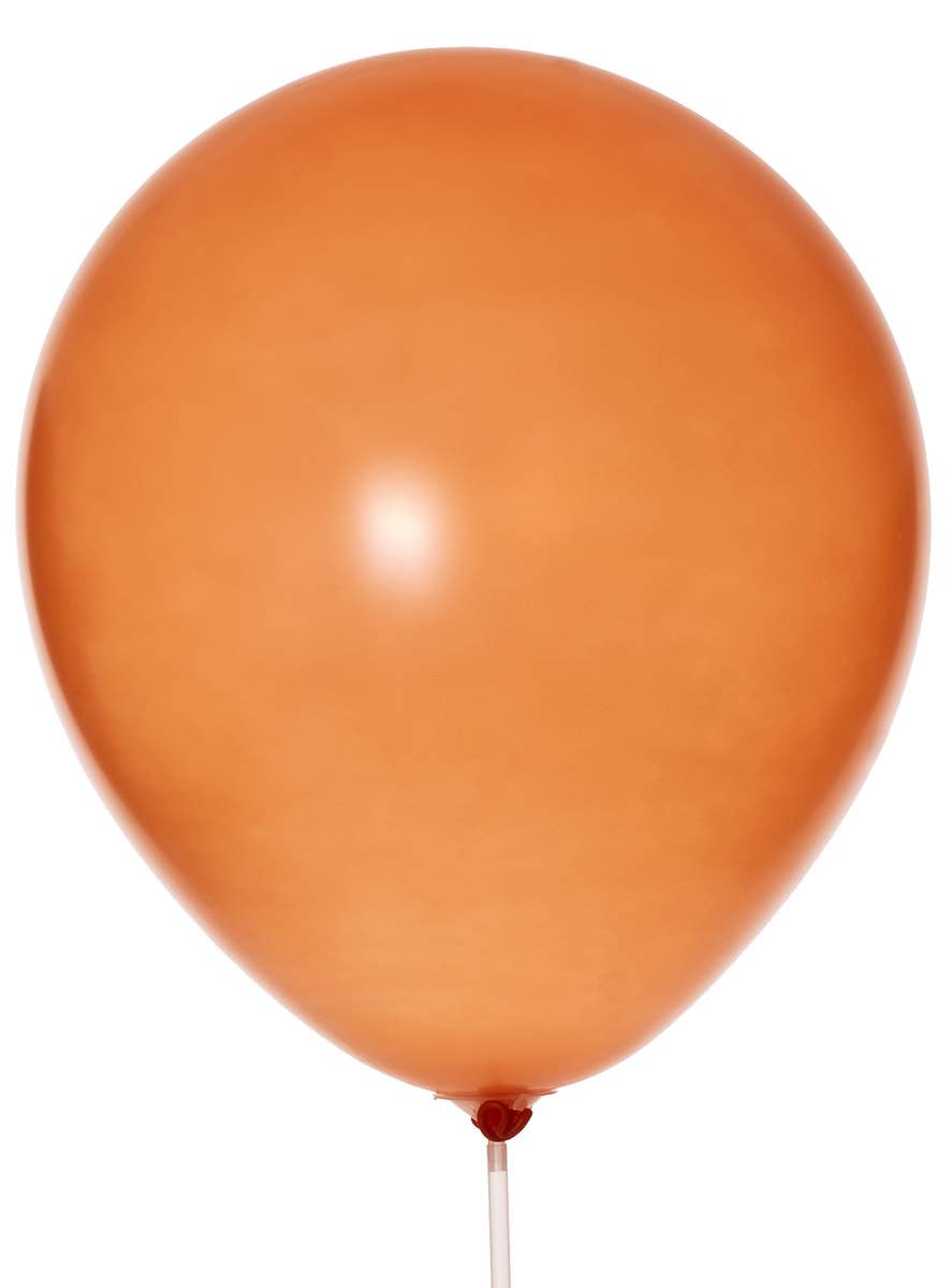 Image of Macron Orange 25 Pack 30cm Latex Balloons