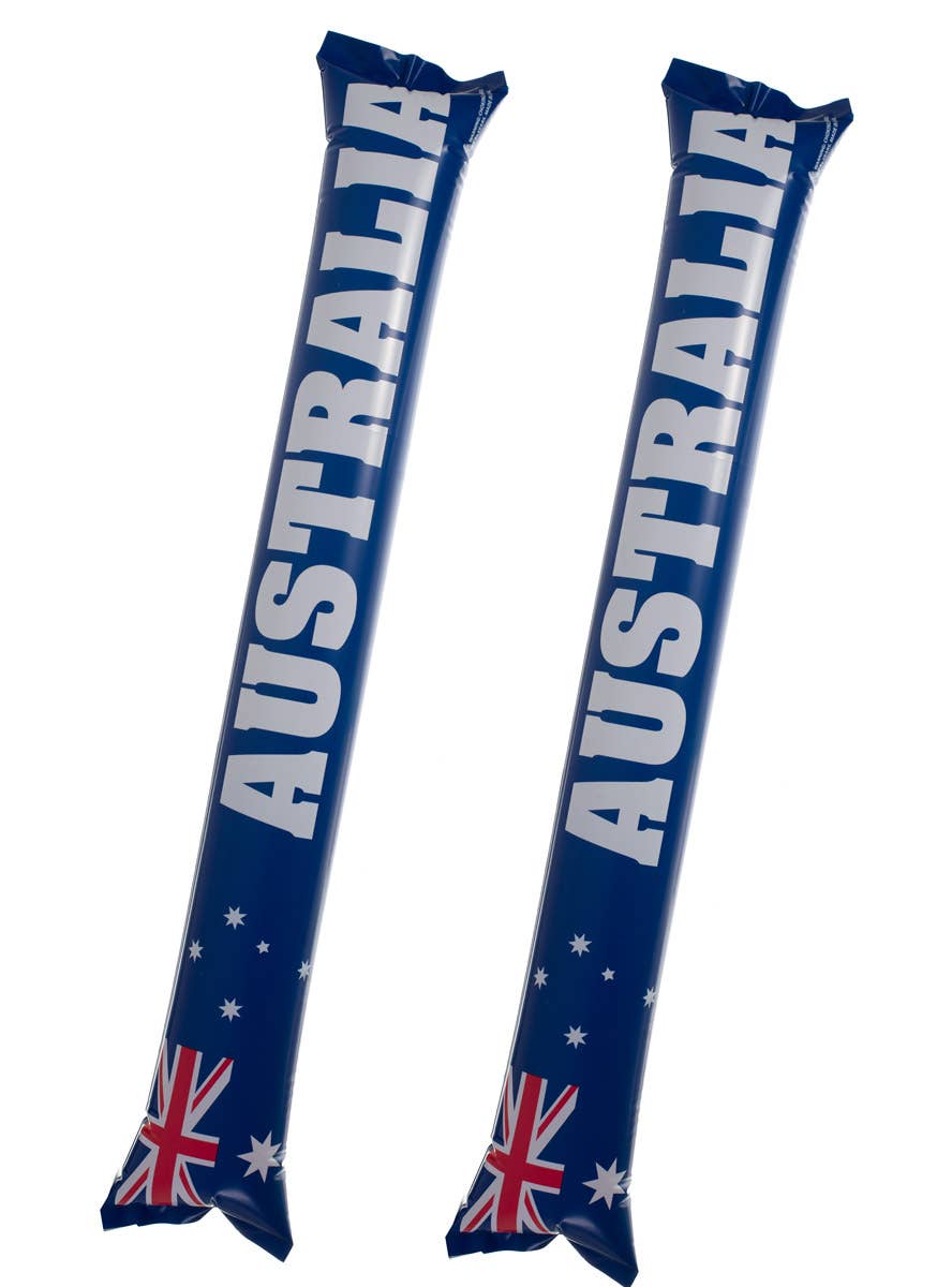 Image of Inflatable Set Of 2 Australia Day Cheer Sticks