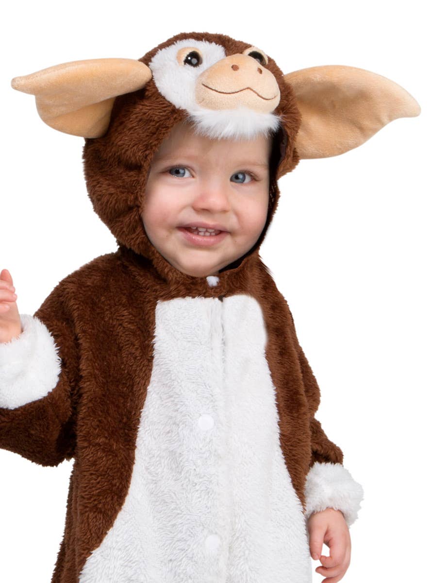 Kid's Mischief Maker Gizmo Toddler Jumpsuit Costume View 2