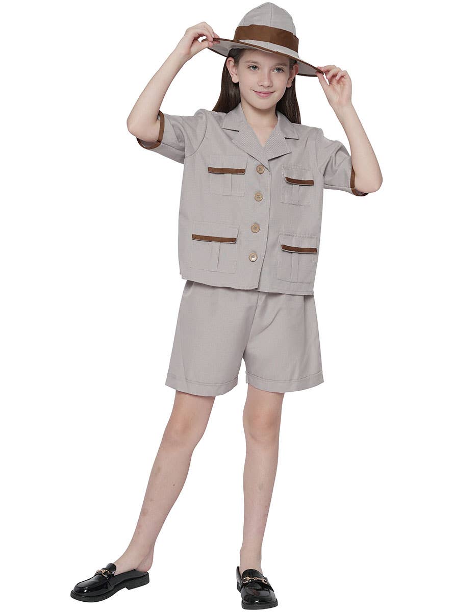 Image of Palaeontologist Kid's Fossil Scientist Book Week Costume - Alternate View