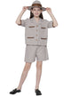 Image of Palaeontologist Kid's Fossil Scientist Book Week Costume - Front View