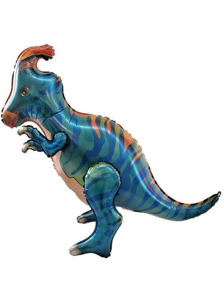 Image of Parasaurolophus Large Standing dinosaur 79cm Tall Foil Balloon