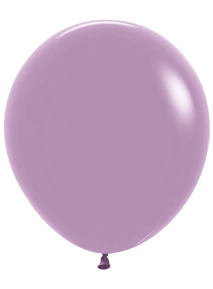 Image of Pastel Dusk Lavender Purple 6 Pack 45cm Latex Balloons