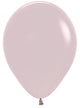 Image of Pastel Dusk Rose Single Small 12cm Air Fill Latex Balloon