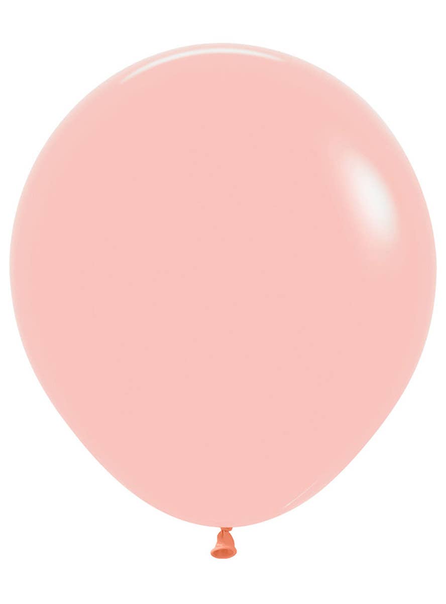 Image of Pastel Matte Melon Single 45cm Latex Balloon