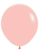 Image of Pastel Matte Melon 6 Pack 45cm Latex Balloons 