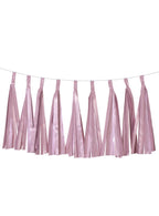 Image of Pastel Matte Pink 9 Pack 35cm Of Decorative Tassels - Main Image