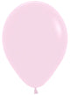 Image of Pastel Matte Pink Single Small 12cm Air Fill Latex Balloon