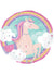 Image of Pastel Unicorn 45cm Round Foil Balloon