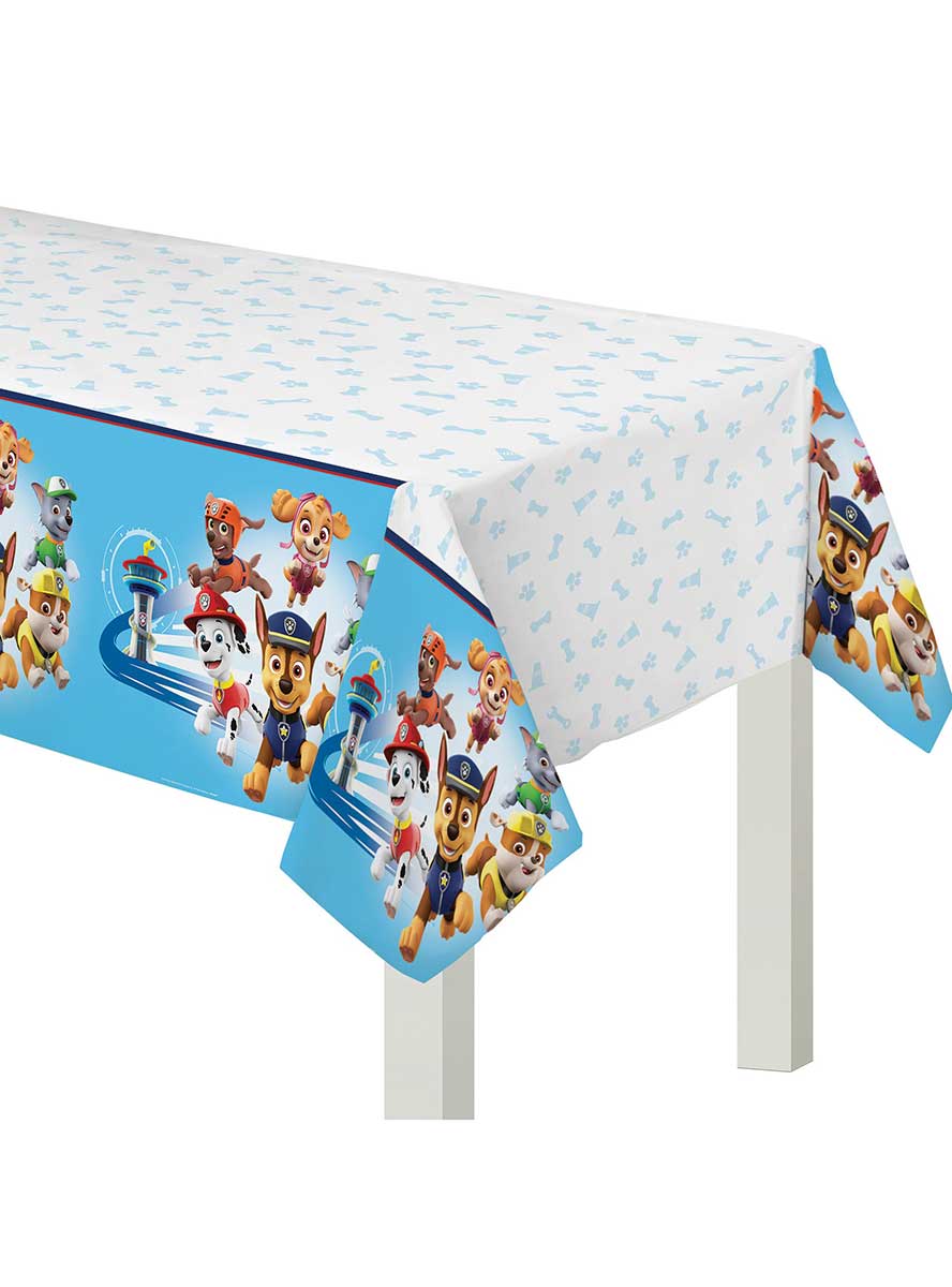 Image Of Paw Patrol Large Paper Table Cover