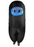 Adults Inflatable Black Sus Crewmate Killer Costume - Front Image