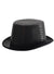 Black Sequinned Adults Top Hat Costume Accessory