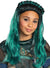 Girls Deluxe Uma Teal Braided Descendants 3 Costume Wig