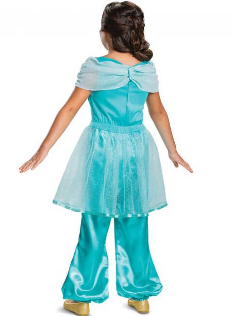 Classic Jasmine Disney Dress Up Costume for Girls Back Image