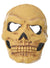 Latex Evil Yellowed Skull Scary Halloween Mask