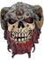 Red Beard Skeleton Viking Full Head Latex Mask - Main Image