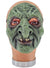 Green Creepy Witch Halloween Latex Costume Mask