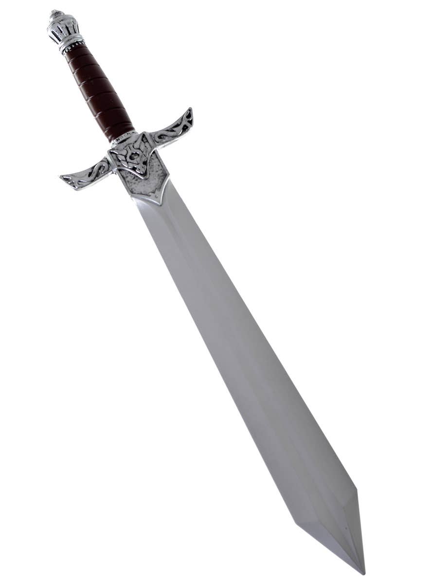Silver Blade Medieval Knight's Sword Costume Weapon - Main Image