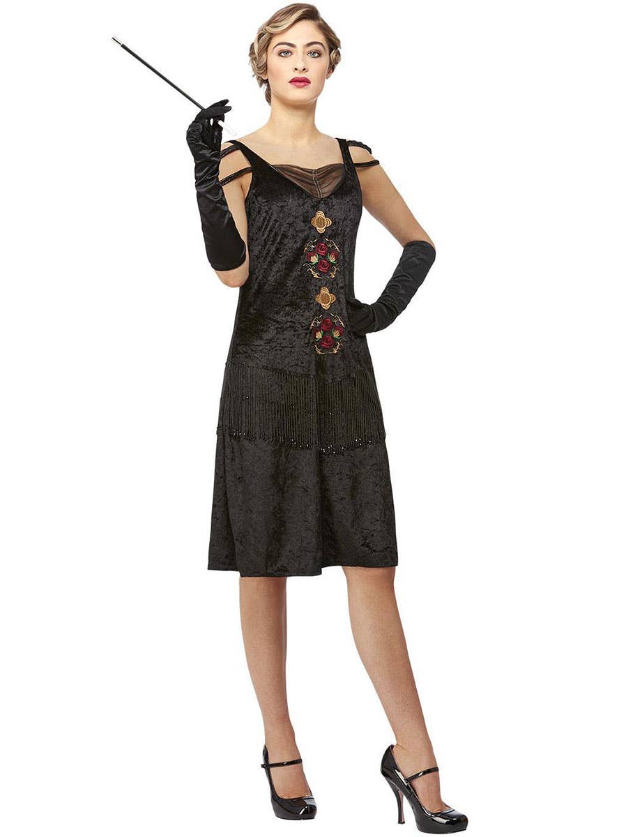 Image of Polly Gray Women's Licensed Peaky Blinders Costume - Front View