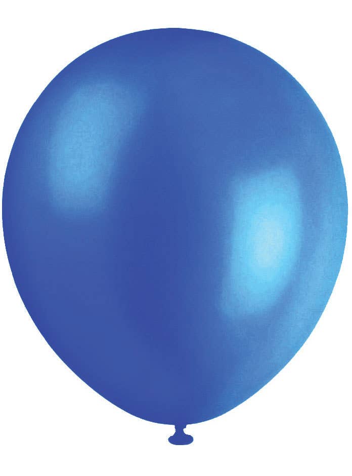 Image of Pearl Blue 20 Pack 30cm Latex Balloons