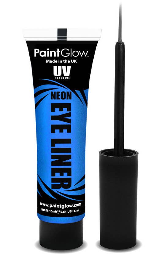 Neon Blue UV Reactive Eyeliner Base Image