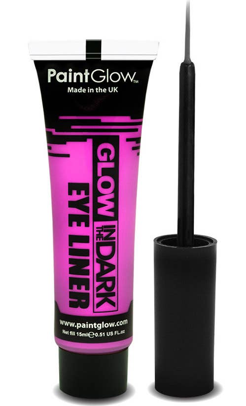 Neon Pink Glow In The Dark Eyeliner Base Image