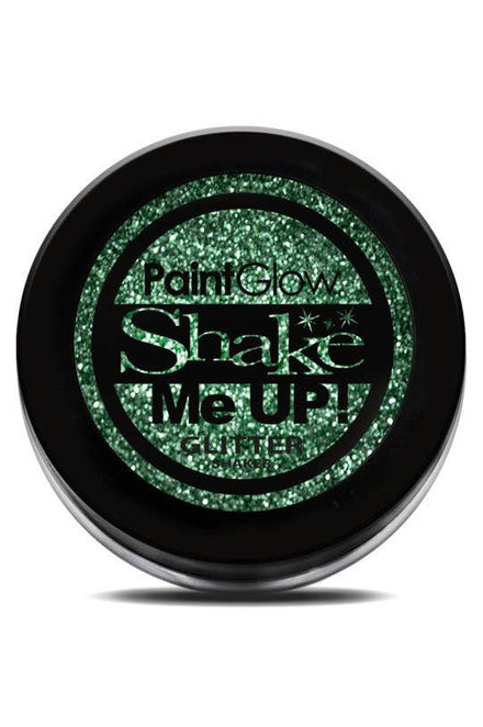 Green Glitter Shaker Costume Makeup by PaintGlow