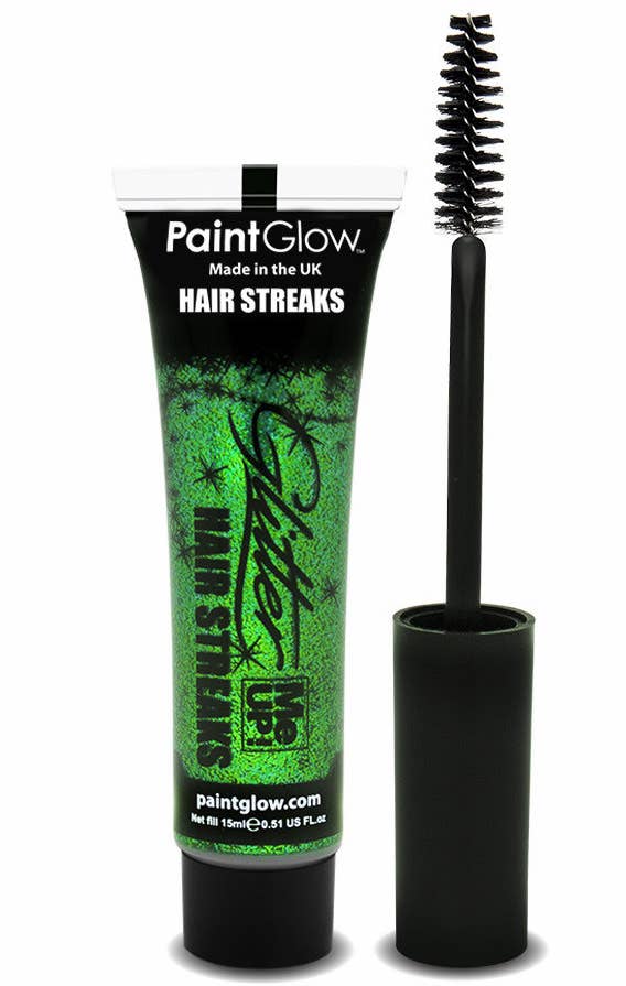 Glitter Me Up Green Hair Streak Mascara Base Image