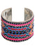 Image of Aztec Style 1970's Boho Wrist Cuff Costume Bracelet