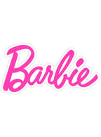 Image of Barbie Logo Cut Out 68cm Party Decoration